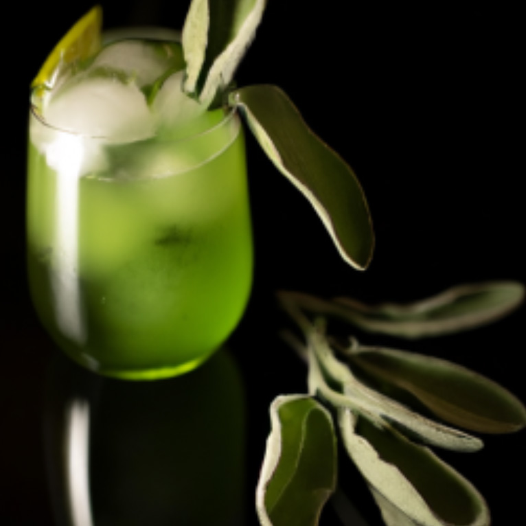 Green with envy cocktail