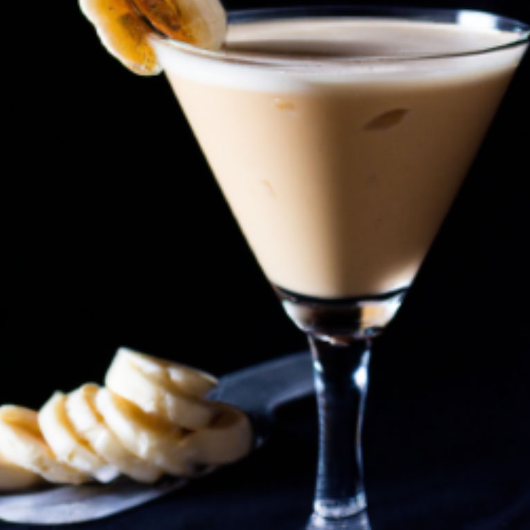 Banana Peanut Butter Cocktail