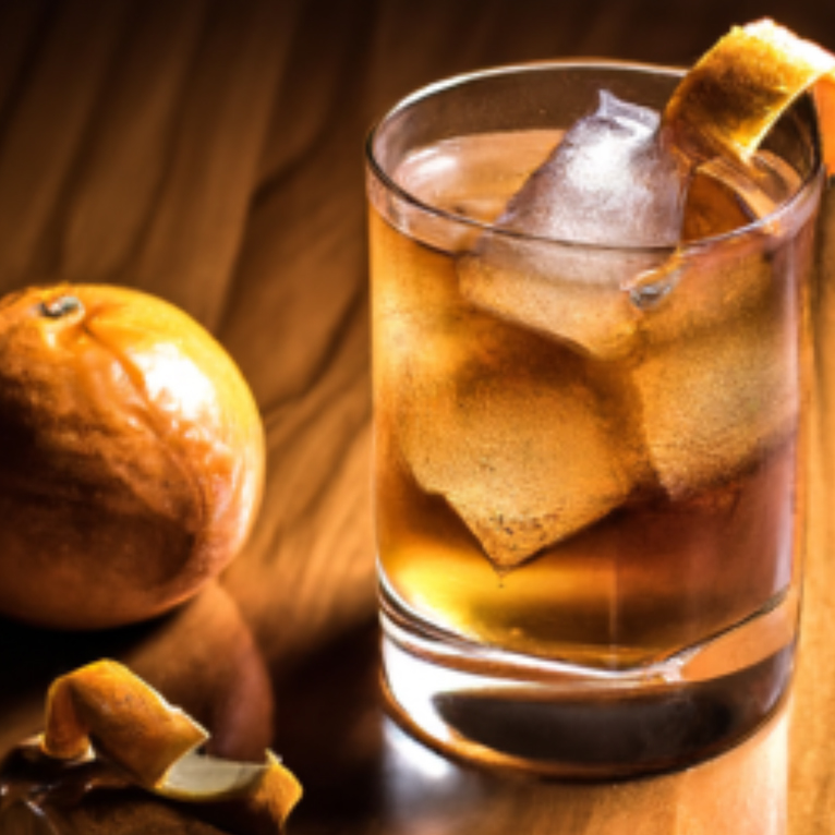 Smoky Bourbon Maple Old Fashioned Cocktail