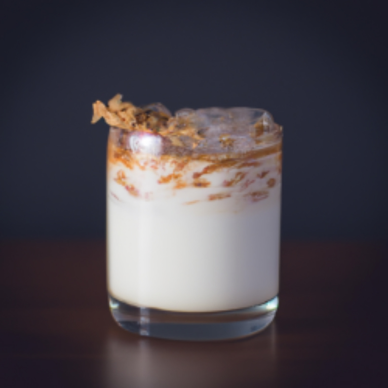 Frosted Flakes Milk Punch Cocktail