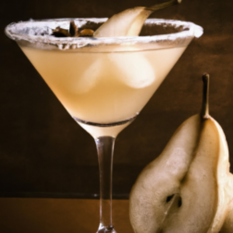 Spiced Pear Martini