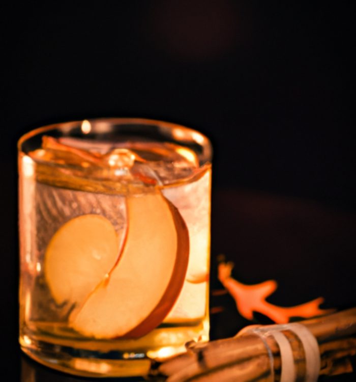 The Autumn Spice Gin and Tonic brings together gin, apple cider, and maple syrup for a cozy fall twist. Get the recipe on Mixology AI.