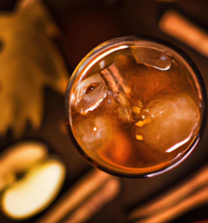 The Spiced Autumn Punch is a cozy cocktail with spiced rum, apple cider, and warming spices—perfect for fall gatherings! Find the recipe on Mixology AI.