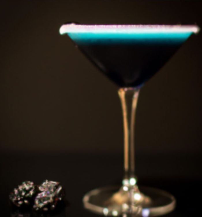 Midnight Magic Martini