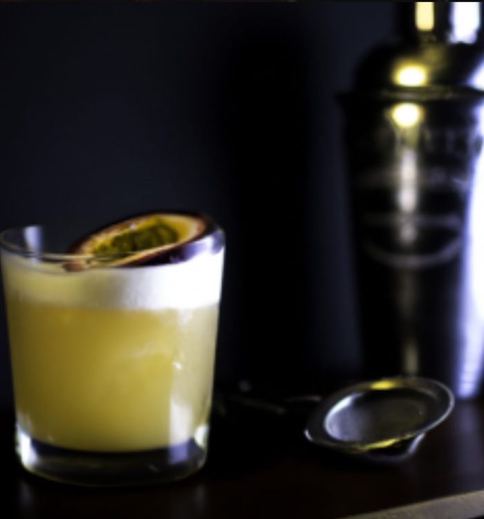 Passion Fruit Whiskey Sour